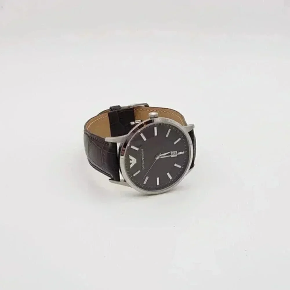 Emporio Armani Men's Leather Watch